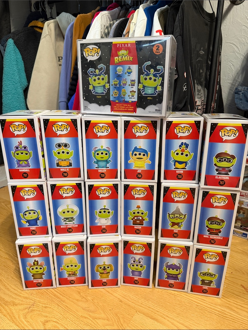 Pop Funko Disney Alien remix set